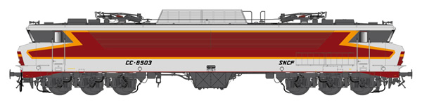 LS Models 10321S - French Electric Locomotive CC 6503 of the SNCF (DCC Sound Decoder)